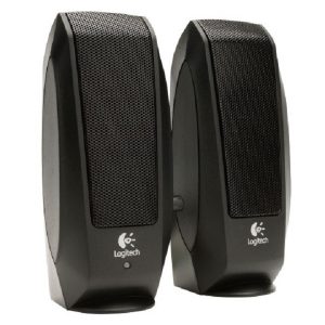 logitech black speakers